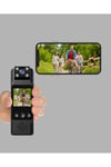 180 Derece Dönebilen Mini Kamera Full HD TFT Ekran Hareket Sensörlü