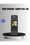 180° Döner Lensli Mini Kamera 1080P Full HD Hareket Algılama 1200mAh