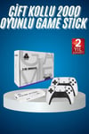 2.4 GHZ Oyun Konsolu Çift Konsol 4K Ultra Hd Game Stick Uyumlu