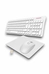 2.4 Ghz Wireless Kablosuz Klavye Mouse Seti Tv Pc Uyumlu