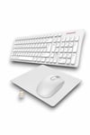 2.4 Ghz Wireless Kablosuz Klavye Mouse Seti Tv Pc Uyumlu