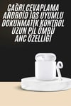 2. Nesil Bluetooth Android ve İOS Uyumlu Kablosuz Kulaklık Çağrı Cevaplama