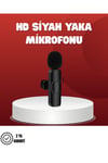 2’li Kablosuz Yaka Mikrofonu iPhone İçin Profesyonel Video Ses