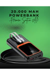 20000 mAh Taşınabilir Powerbank | Çok Kablolu, Hızlı Şarj Destekli (22.5W)