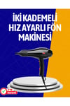 2200W Güçlü Motorlu Ergonomik Fön Makinesi