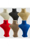 23 cm Manken Anfora (84347) Kumaş-Açık Pembe