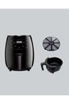 2400W Güçlü Airfryer 6L Yağsız Sağlıklı Pişirici LCD Dokunmatik