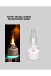280 ml Tanklı Retro Gaz Lambası Difüzör USB Şarjlı Hava Nemlendirici