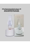 280 ml Tanklı Retro Gaz Lambası Difüzör USB Şarjlı Hava Nemlendirici
