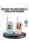 3–12 Yaş Çocuklara Uygun Görüntülü Walkie Talkie Seti
