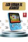 3.5 İnç Mini Atari Taşınabilir Oyun Konsolu 666 Adet Retro Oyun