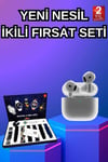 3.Nesil TWS Bluetooth Kulaklık Bluetooth Bağlantılı Akıllı Saat Amoled Ekran Plastik Hasır Ko