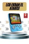 3.5 İnç Mini Atari Taşınabilir Oyun Konsolu 666 Adet Retro Oyun