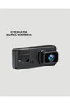 3 Kanallı Araç DVR – Ön + İç + Arka Kamera ile Tam Kapsama, Yüksek Güvenlik