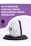 300 Mbps Kablosuz WiFi Menzil Genişletici – Repeater & AP Modu