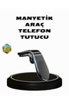 360° Dönebilen Manyetik Araç Telefon Tutucu Sarsıntısız ve Şık Tasarımlı