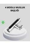 360° Dönebilen Musluk Başlığı 4 Fonksiyonlu Su Tasarruflu ve Dayanıklı