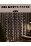 3x3 LED Şelale Perde Işık Kutlama ve Dekor Aydınlatması