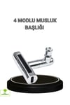 4 Fonksiyonlu Musluk Başlığı 360 Derece Dönebilen ve Su Tasarruflu