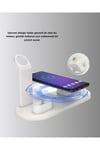 4’lü Apple Kablosuz Şarj Standı iPhone Watch ve AirPods Çoklu Şarjlı