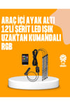 4 Parça RGB LED Araç İçi Aydınlatma Sistemi