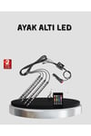 48 LED Araç İçi RGB Şerit Aydınlatma Müzik Senkron USB Kumandalı Set