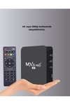 4K Android TV Box – Akıllı Medya Oynatıcı, 2GB RAM, 16GB Hafıza, Wi-Fi Destekli