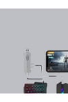 5’i 1 Arada Mobil Oyun Seti Bluetooth 5.3 Klavye Mouse Dönüştürücü Gaming Kit