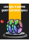 5 Metre Kumandalı Su Geçirmez Şerit LED