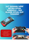500 Retro Oyunlu Taşınabilir El Konsolu – X7M Modeli