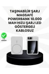 5000mAh / 10000mAh Kapasiteli Manyetik USB-C ve Kablosuz Powerbank
