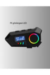 500mAh Bataryalı Bluetooth 5.4 İnterkom LED Ekranlı FM Destekli