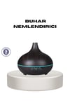 550 ml Ultrasonik Uçucu Yağ Difüzörü 7 Renk LED Işıklı ve Zaman Ayarlı