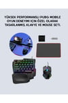 5in1 BT5.3 Mobil Oyun Kiti Klavye Mouse Dönüştürücü Seti