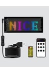 5V USB Akıllı Piksel LED Panel – Mobil Uygulama Kontrollü, Renkli Işık Efektli