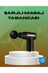 6 Kademeli Kas Masaj Tabancası 4 Başlıklı Güçlü Sessiz Sporcu Masaj Cihazı Şarjlı
