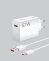 67 Watt Çift Turbo Şarj Adaptörü Oppo Reno 4 5 6 Uyumlu