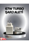 67 Watt Güvenli Hızlı Şarj Adaptörü Samsung M31 M33 M51 Uyumlu