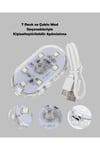 7 Renk Modlu Dokunmatik Sensörlü Mini LED Araç İçi Lamba