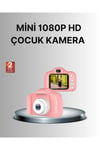 8 Megapiksel Mini Çocuk Kamerası HD Ekranlı Darbeye Dayanıklı ve Şarjlı