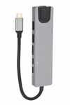 8 Port Çoklayıcı Macbook Ile Uyumlu Çoğaltıcı Type-C Dönüştürücü Tf Sd Kart