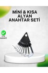 9 Parça Alyan Anahtar Seti Isıl İşlem Görmüş Dayanıklı Çelik