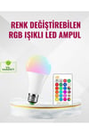9 Watt Beyaz Işık ve Renk Ayarlı Akıllı LED Ampul