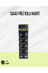 AG3 Düğme Pil 1.5V Alkalin - Uzun Ömürlü Enerji Kaynağı