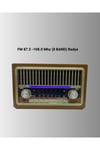 Ahşap Görünümlü Masaüstü Bluetooth Cihaz