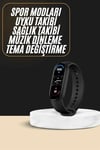 Akıllı Bileklik Android ve İOS Uyumlu Bildirim ve Çağrı Görme Spor Takibi