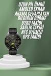 Akıllı Saat 5.0 Bluetooth Bağlantılı Sağlık ve Uyku Takibi Sosyal Medya Girişli