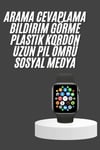 Akıllı Saat Çok Fonksiyonlu Uyku Takibi Adımsayar Nabız Ölçer Arama Cevaplayan