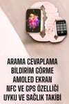 Akıllı Saat Kadınlara Uyku Ve Sağlık Takibi Yapabilen Bileklik Hediyeli