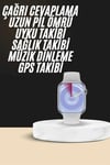 Akıllı Saat Kulaklık Hediyeli Uyku ve Sağlık Takibi Yapabilen Uzun Ömürlü